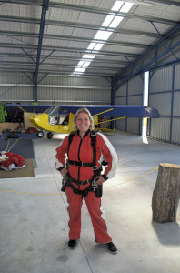 Skydive before